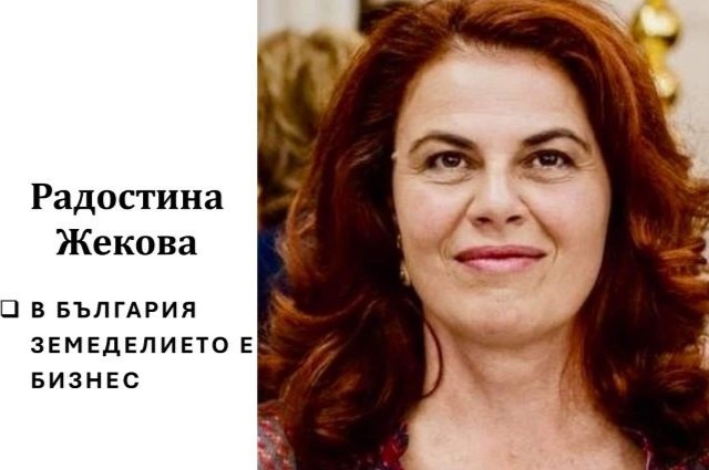 Радостина Жекова: Рентите са емблематични. Добруджа изпреварва Европа.