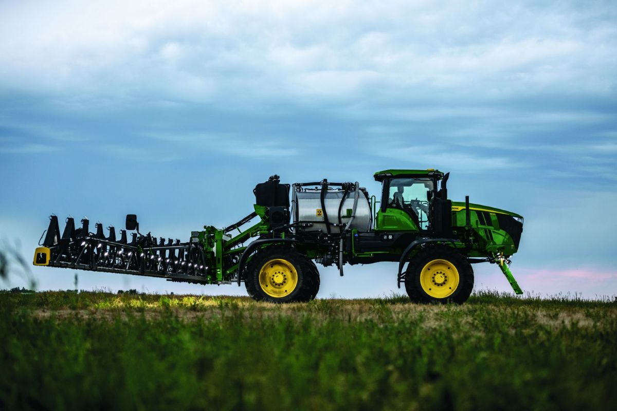 прецизно пръскане с john deere