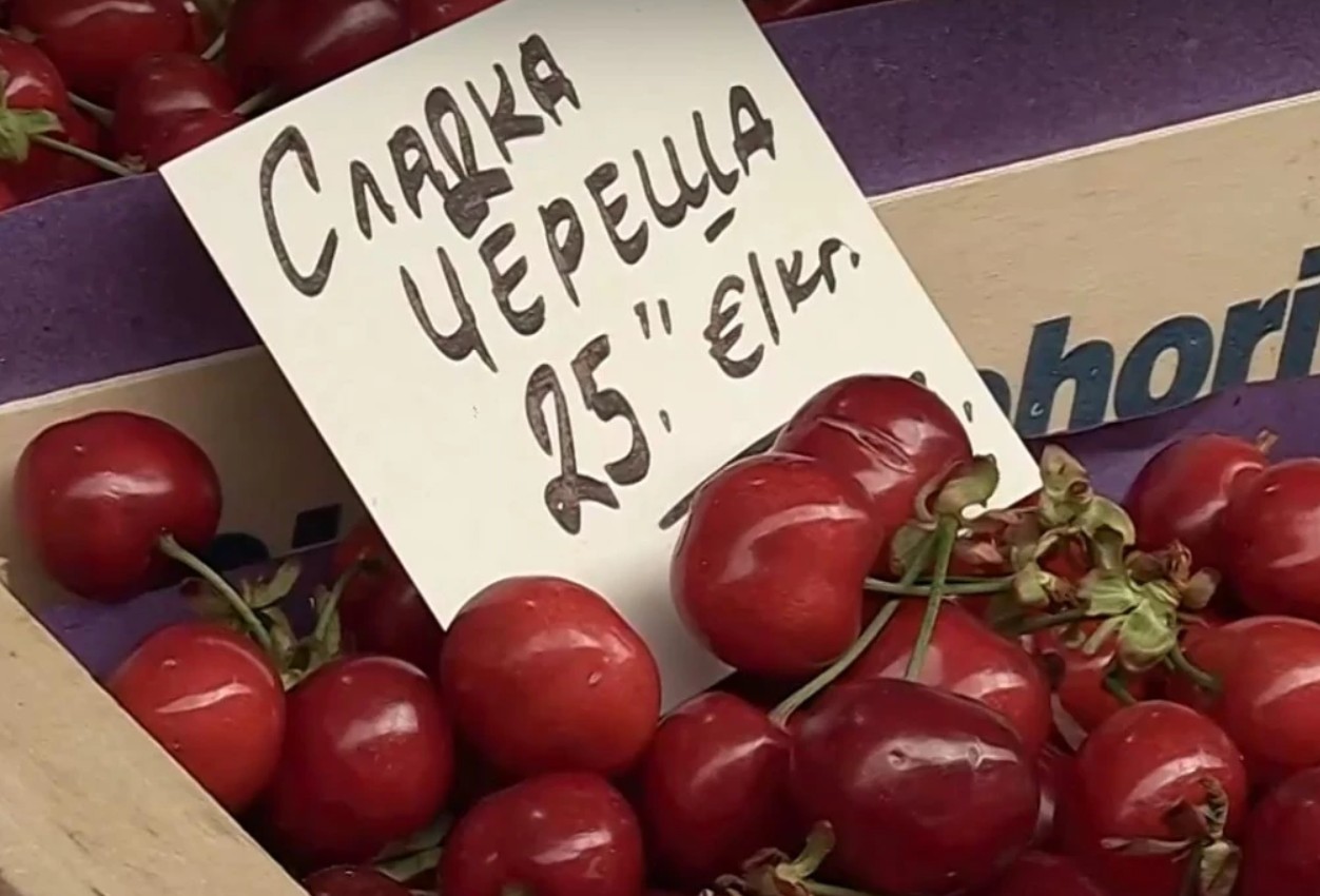 цени на черешите в България