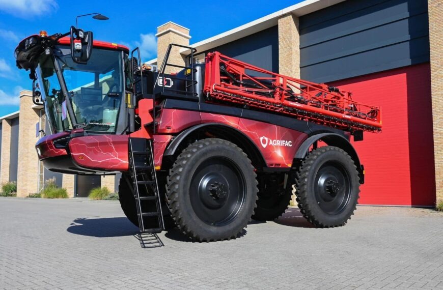 Революция при самоходните пръскачки: Agrifac представя нова електрическа задвижваща платформа